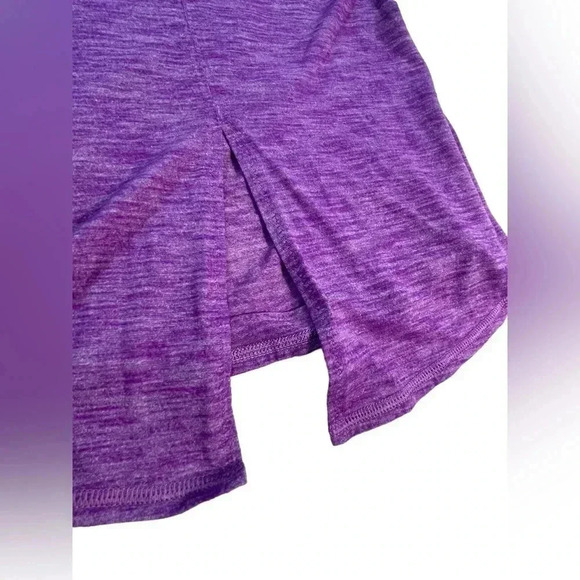 Lululemon Purple Split Back Tank Top Size 2 - Picture 6 of 8